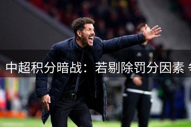 中超积分暗战：若剔除罚分因素 争冠保级格局将彻底洗牌